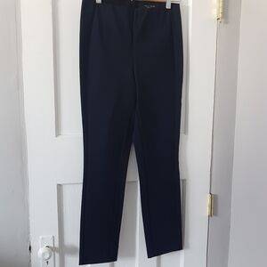 Rag & Bone  Y2K High-Rise Cigarette Ankle Pull On Pants Navy Blue S 4